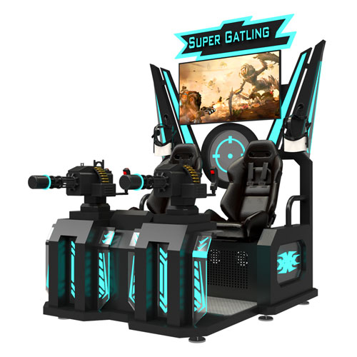 2 Players VR Super Gatling Virtual Reality Shootin