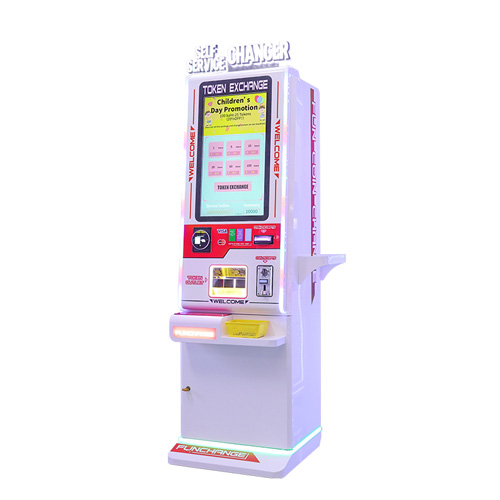 Touch Screen Token Exchange Vending Machine